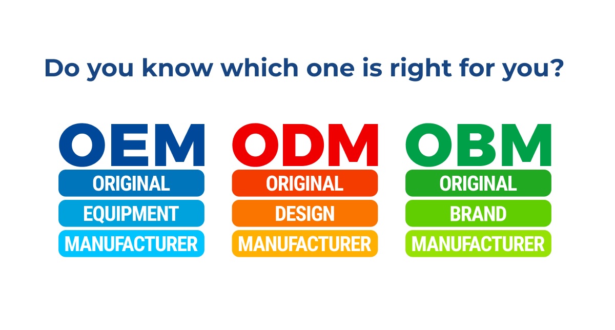 Thế nào là OBM, OEM, ODM